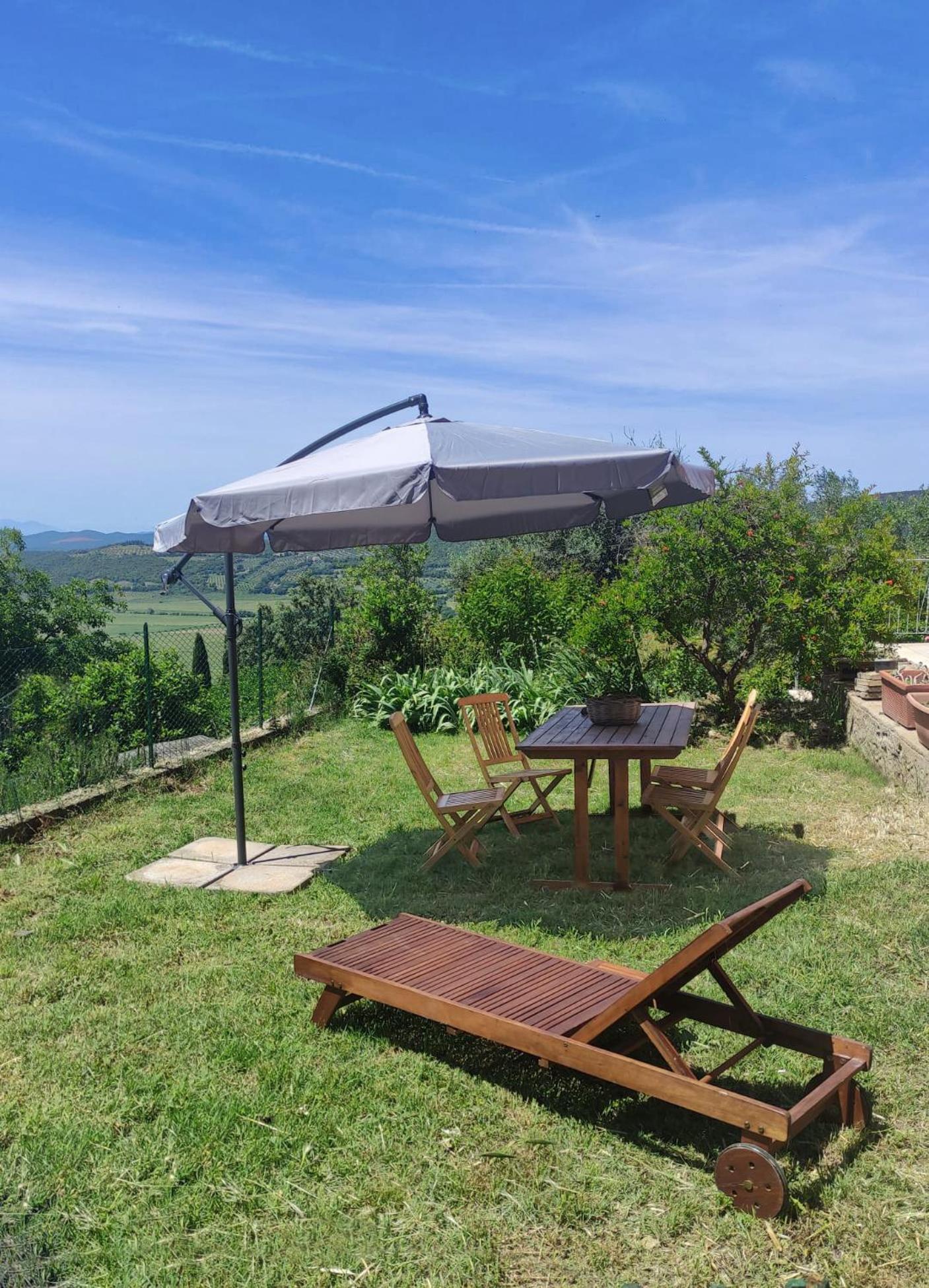 Villa Panoramica Garden Bike Massa Marittima Luaran gambar