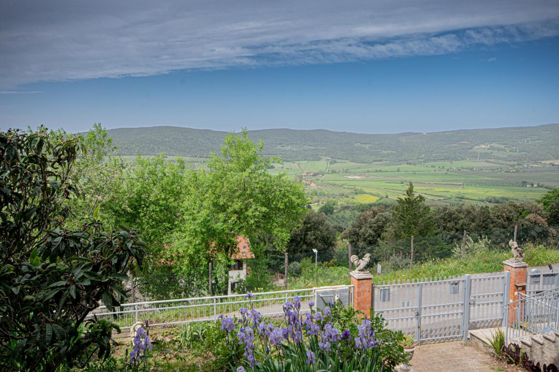 Villa Panoramica Garden Bike Massa Marittima Luaran gambar